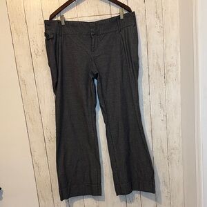 Maternity 100% cotton Gray Wide-Leg Pants